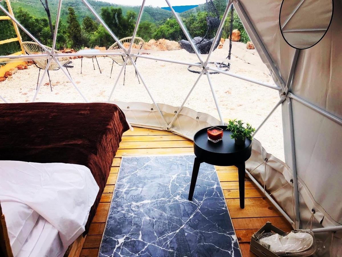 蒂瓦特Glamping Peninsula Lustica Rose别墅 外观 照片