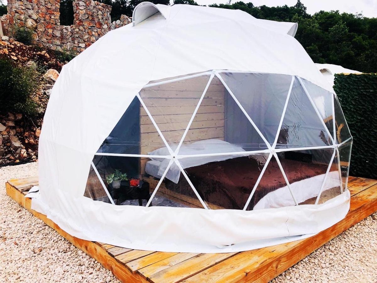 蒂瓦特Glamping Peninsula Lustica Rose别墅 外观 照片