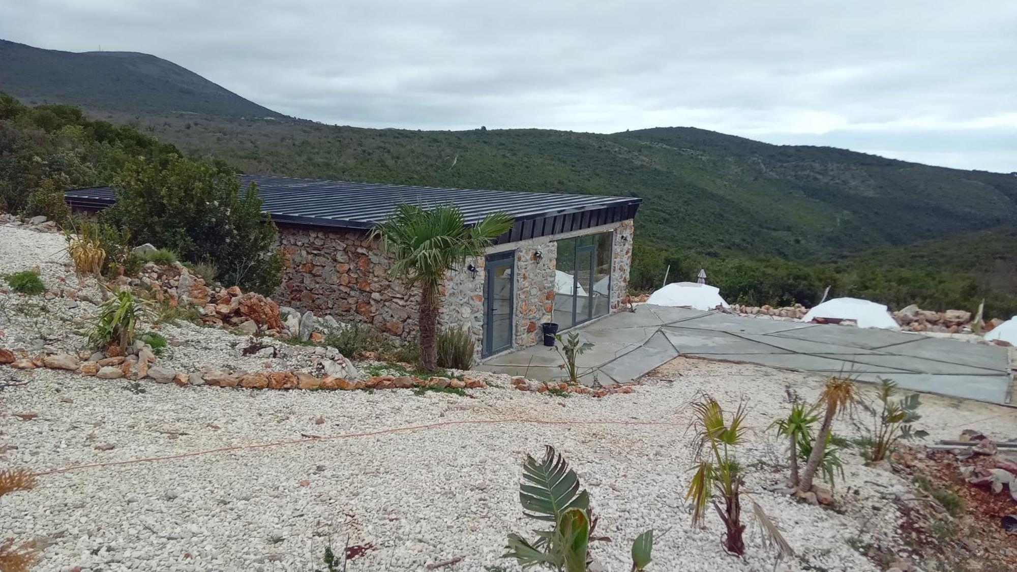 蒂瓦特Glamping Peninsula Lustica Rose别墅 外观 照片