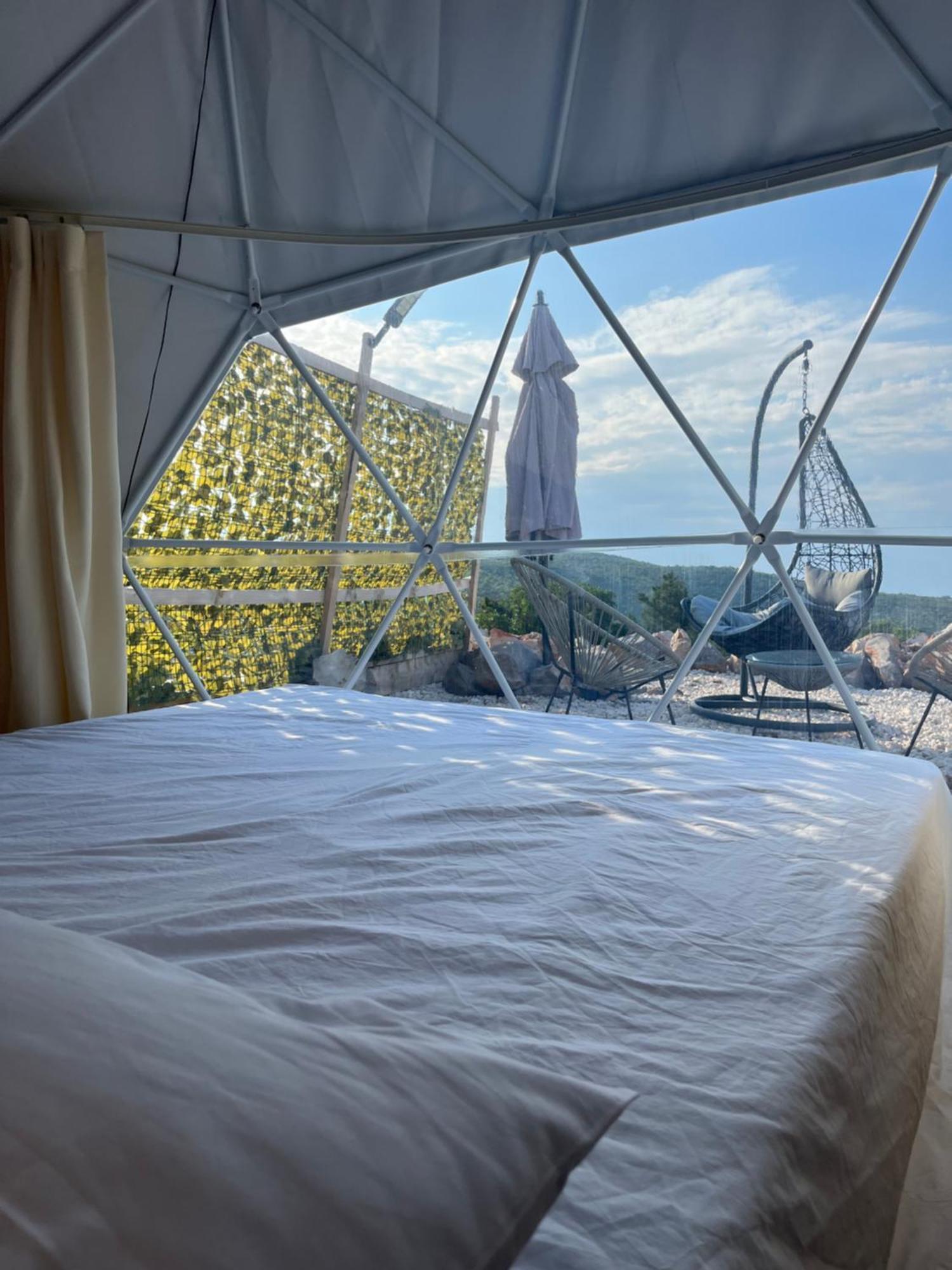蒂瓦特Glamping Peninsula Lustica Rose别墅 外观 照片