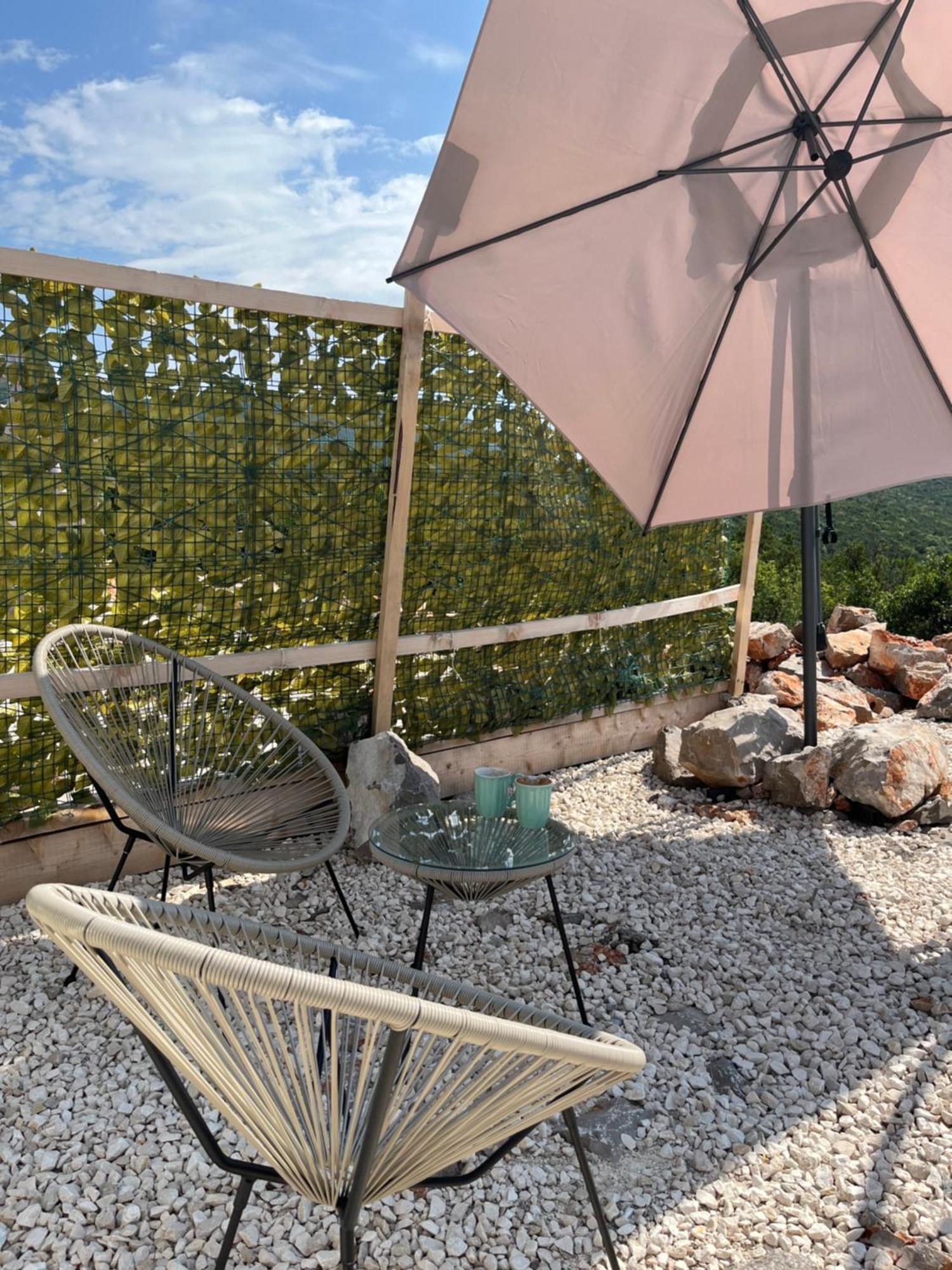 蒂瓦特Glamping Peninsula Lustica Rose别墅 外观 照片