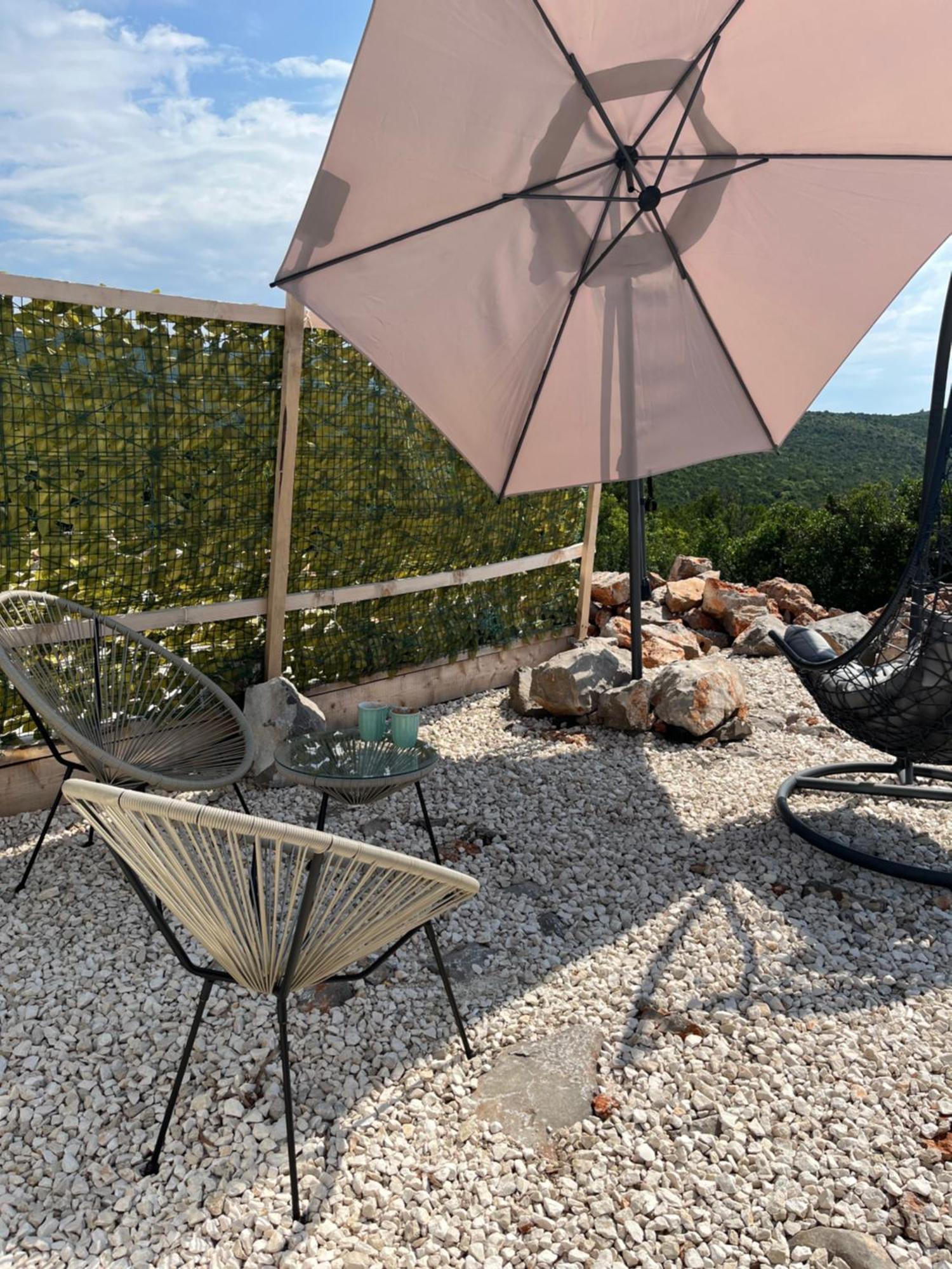蒂瓦特Glamping Peninsula Lustica Rose别墅 外观 照片