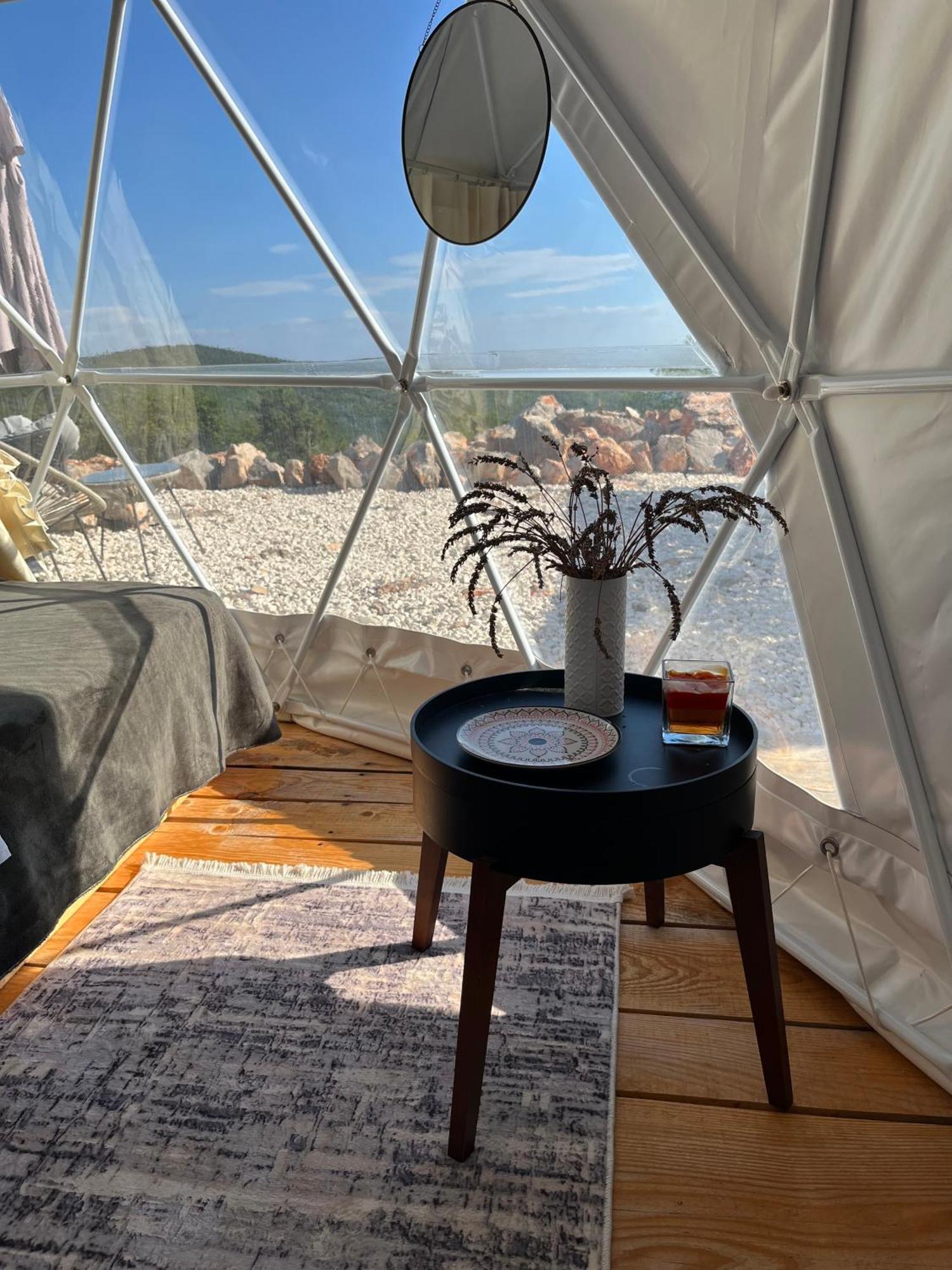 蒂瓦特Glamping Peninsula Lustica Rose别墅 外观 照片