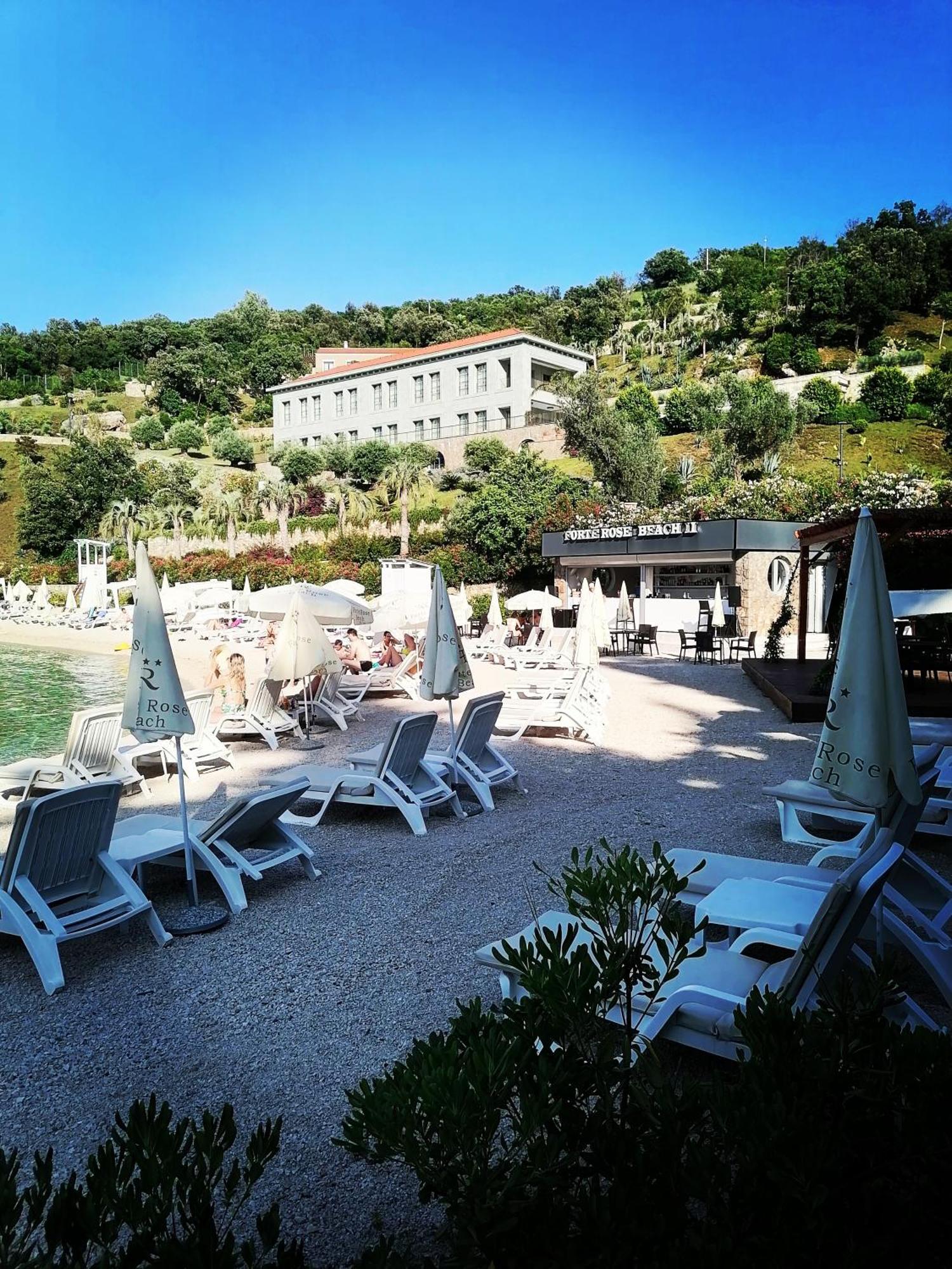 蒂瓦特Glamping Peninsula Lustica Rose别墅 外观 照片
